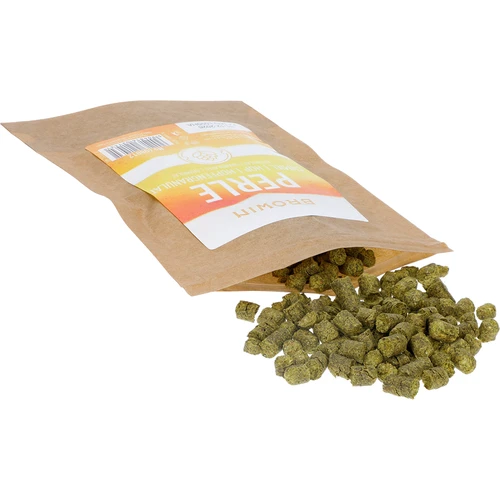 Perle hops - pellets, 50 g - 4 ['beer hopping', ' hops for beer', ' hops alpha acids', ' beer', ' home-brewed beer', ' I make beer', ' how to make beer', ' which hops for beer', ' which hops to choose', ' hop pellets', ' granulated hops', ' perle hops']