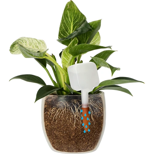 Plant irrigator - white box with ceramic spike, 200 ml - 6 ['irrigator for plants', ' irrigator', ' irrigator in the shape of a box', ' original irrigator', ' plant protection', ' plant care', ' irrigator for flowers', ' irrigation placard', ' irrigation globes', ' irrigation sphere', ' designer irrigator', ' how to take care of plants', ' pretty home accessories', ' designer irrigators', ' unique irrigation globes', ' universal irrigator', ' ceramic spike', ' ceramic irrigator', ' irrigator with ceramic spike']