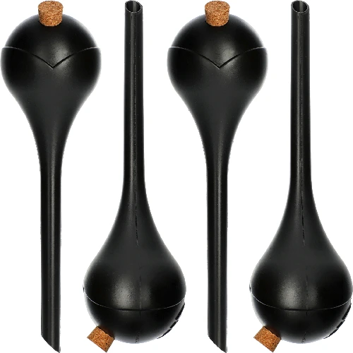 Plant watering globes, black, matt, with a plug, 4 pcs  - 1 ['watering globes', ' flower watering dispenser', ' for watering flowers', ' flower watering devices', ' flower watering', ' plant watering', ' watering devices for pots', ' for watering flowers', ' for pot flowers', ' watering system', ' watering globe', ' water dispenser for flowerpots', ' globes for plants', ' dispenser for plants', ' plant watering', ' watering globe', ' top-filled watering globes', ' top-filled dispensers', ' watering globes with plug', ' black watering globes', ' loft style']