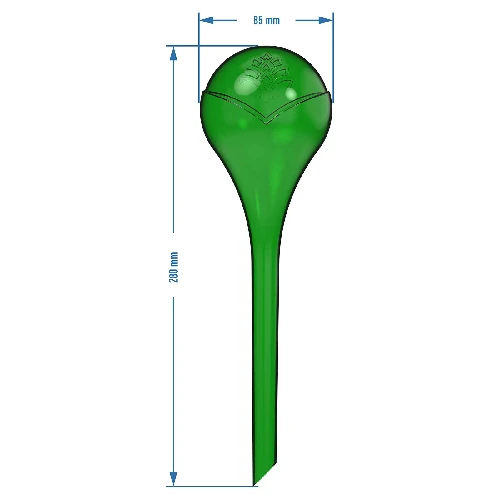 Plant watering globes, green, transparent, 400 ml, 2 pcs - 6 ['watering globes', ' flower watering dispenser', ' for watering flowers', ' flower watering devices', ' flower watering', ' plant watering', ' watering devices for pots', ' for watering flowers', ' for pot flowers', ' watering system', ' watering globe', ' water dispenser for flowerpots', ' globes for plants', ' dispenser for plants', ' plant watering', ' watering globe', ' green watering globes', ' transparent watering globes', ' colourful watering globes']