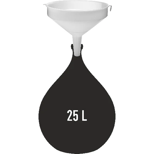 Plastic funnel Ø 30 cm - 2 ['wine funnel', ' demijohn funnel', ' wine demijohn funnel', ' all-purpose funnel', ' for wine filtration', ' wine-making accessories']