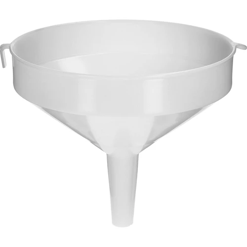 Plastic funnel Ø 35 cm  - 1 ['carboy funnel', ' wine funnel', ' must funnel', ' beer funnel', ' juice funnel', ' large round funnel', ' plastic funnel', ' good funnel', ' plastic funnels', ' funnel for liquids', ' funnel for filling carboys', ' practical funnel', ' capacious funnel', ' funnel with a diameter of 35 cm', ' funnel with fi 35 cm', ' wide funnel for pouring liquids', ' wine accessories', ' brewing accessories', ' funnel for homemade juices', ' convenient wine funnel', ' home winemaking', ' accessories for home processing', ' large funnel for the kitchen', ' large universal funnel', ' funnel with vent']