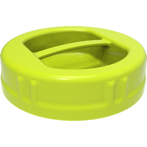 Plastic twist-off lid Ø100 - 2 ['plastic screw cap', ' screw cap for jars', ' screw cap fi 100', ' screw cap with a handle', ' screw cap with a collar', ' tight screw cap', ' for plastic jars']