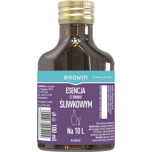 Plum flavoured essence, 100 ml  - 1 ['flavour essence', ' plum essence', ' plum-flavoured essence', ' flavouring essence', ' essence of plum', ' liquor flavouring essence', ' liquor flavourings', ' moonshine essences', ' plum moonshine', ' flavourings for moonshine', ' aromas', ' plum aroma flavouring']