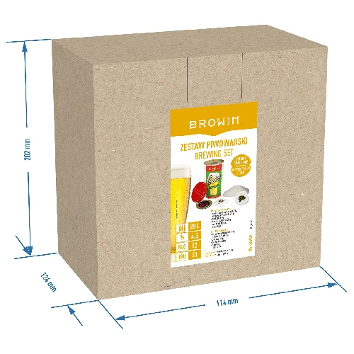 Polish hopped beer kit, 20 L - 7 ['lager beer', ' pale beer', ' homemade beer', ' how to make beer', ' beer brewing kit', ' brewkit beer', ' coopers beer', ' glucose for beer', ' beer hopping']