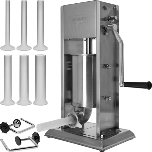 Premium vertical stuffer, 3 L  - 1 ['sausage stuffer', ' vertical sausage stuffer', ' best sausage stuffer', ' sausage machine', ' sausage making machine', ' sausage making machine', ' sausage making set', ' sausage filler', ' filler for sausages', ' sausage stuffer', ' vertical filler', ' funnels for sausage stuffers', ' innovative sausage stuffer', ' stuffer for 3 L', ' home production of sausages', ' household sausage stuffer']