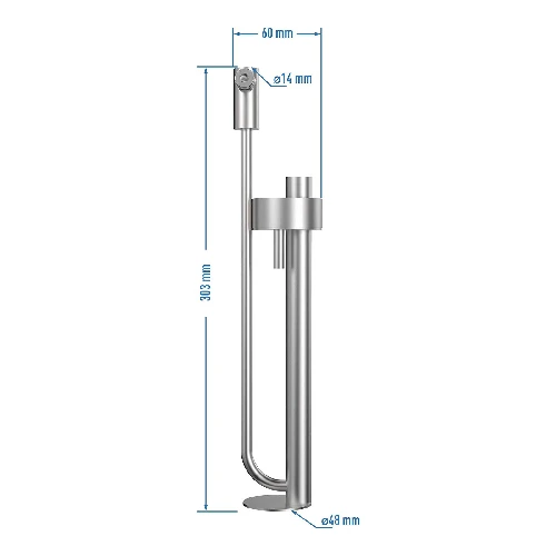 Proofing parrot (dynamic areometer) - 4 ['for continuous alcohol measurement', ' for distillation', ' for distiller', ' distillate measurement', ' distillation accessory']