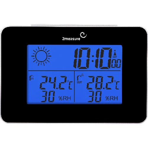 R01AOK-5019 Weather Station DCF77 RCC Indoor Outdoor Thermometer