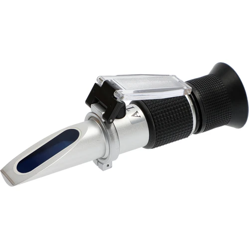 Refractometer for mead - 4 ['for measuring sugar content in honey solution', ' measuring sugar content in honey solution', ' for mead', ' for honey solution', ' refractometer', ' production of mead', ' measuring devices for mead', ' simple measurement of sugar concentration', ' sugar in honey solution', ' home production of wine and mead']