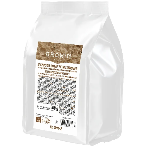 Rye-based bread leaven with grains, 500 g  - 1 