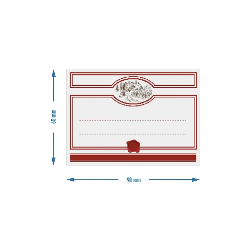 Self-adhesive labels for wine bottles, 90/65 mm - 4 ['labels', ' wine bottle labels', ' labels for wine', ' bottle labels', ' self-adhesive labels', ' wine labels', ' liquor labels', ' infusion liqueur labels', ' labels for infusion liqueurs']