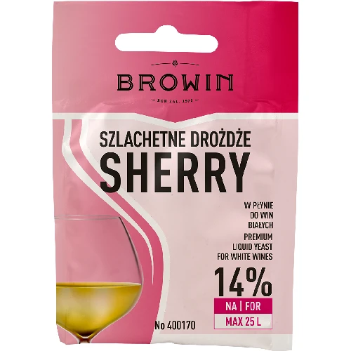 Sherry Liquid wine yeast 20ml  - 1 ['sherry yeast', ' wine yeast', ' yeast for wine', ' liquid wine yeast', ' liquid yeast', ' liquid yeast for wine', ' red wine yeast', ' white wine yeast']