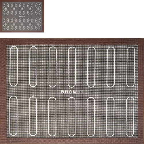 Silicone baking mat  - 1 ['baking mat', ' oven mat', ' baking on silicone mat', ' silicone mat', ' best for baking', ' modern baking', ' baking accessories', ' baking in the oven', ' secrets of successful baking', ' gift idea', ' kitchen accessories', ' stencilled mats', ' baking mats']