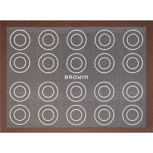 Silicone baking mat - 3 ['baking mat', ' oven mat', ' baking on silicone mat', ' silicone mat', ' best for baking', ' modern baking', ' baking accessories', ' baking in the oven', ' secrets of successful baking', ' gift idea', ' kitchen accessories', ' stencilled mats', ' baking mats']