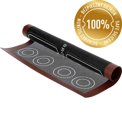 Silicone baking mat - 5 ['baking mat', ' oven mat', ' baking on silicone mat', ' silicone mat', ' best for baking', ' modern baking', ' baking accessories', ' baking in the oven', ' secrets of successful baking', ' gift idea', ' kitchen accessories', ' stencilled mats', ' baking mats']