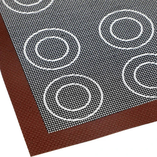 Silicone baking mat - 6 ['baking mat', ' oven mat', ' baking on silicone mat', ' silicone mat', ' best for baking', ' modern baking', ' baking accessories', ' baking in the oven', ' secrets of successful baking', ' gift idea', ' kitchen accessories', ' stencilled mats', ' baking mats']