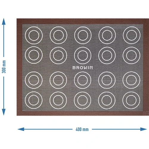 Silicone baking mat - 9 ['baking mat', ' oven mat', ' baking on silicone mat', ' silicone mat', ' best for baking', ' modern baking', ' baking accessories', ' baking in the oven', ' secrets of successful baking', ' gift idea', ' kitchen accessories', ' stencilled mats', ' baking mats']