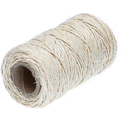 Sisal rope 1,8 mm / 45 m / 100 g - 2 ['rope of sisal', ' sisal rope', ' rope for tomatoes', ' rope for cucumbers', ' natural rope', ' eco-friendly rope', ' macramé rope', ' binding rope', ' craft rope']