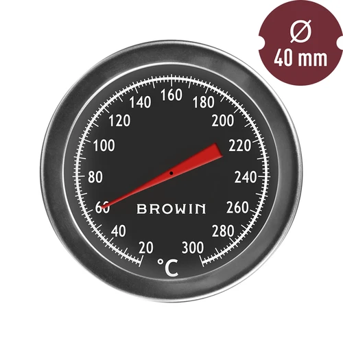 Smoker and BBQ thermometer (20°C to +300°C) 20,0cm - 2 ['temperature', ' smoker thermometer', ' smoking thermometer', ' roasting thermometer', ' oven thermometer', ' food thermometer', ' kitchen thermometer', ' cooking thermometer', ' catering thermometer', ' thermometer for food', ' thermometer with temperature sensor', ' approved thermometer', ' food thermometer with probe', ' meat thermometer', ' thermometer with probe', ' kitchen thermometer with probe', ' meat probe']