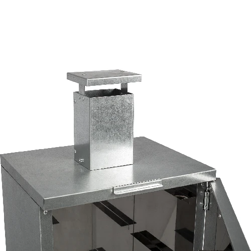 Smoker Stainless Steel Chamber - 5 ['garden smokehouse', ' steel smokehouse', ' for smoking ham', ' for smoking meats']