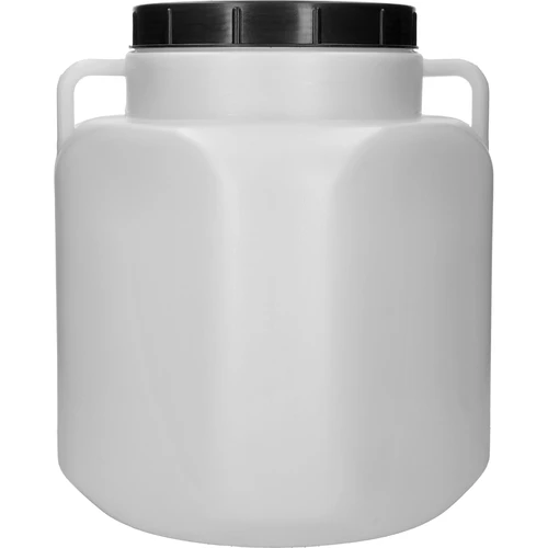 Square Barrel for 40 L, white, with handles, Sterk - 2 ['pickling barrels', ' barrels for pickles', ' cucumber barrel', ' cabbage barrel', ' barrel for cucumber pickling', ' barrel for cabbage pickling', ' square barrel', ' sealable barrel', ' food barrel', ' twist-off cap barrel', ' plastic barrel', ' barrel from plastic', ' barrel with handles', ' good barrel', ' white barrel', ' barrel with cap', ' leak-proof barrel', ' rainwater barrel', ' barrel for rainwater', ' 40 litre barrel']