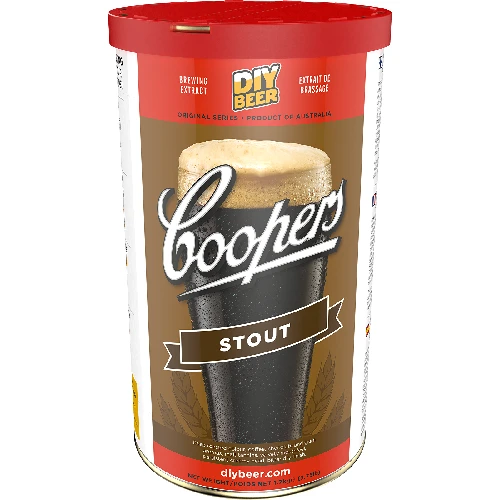 Stout Coopers beer concentrate 1,7kg for 23l of beer - 2 ['stout', ' dark', ' roasted', ' coffee', ' brewkit', ' beer']