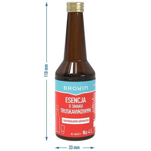 Strawberry flavoured essence 40 ml - 6 ['strawberry essence', ' strawberry aroma', ' strawberry flavor', ' strawberry tincture', ' strawberry tincture', ' strawberry liqueur', ' strawberry vodka', ' Strands essence', ' browin', ' moonshine essences']