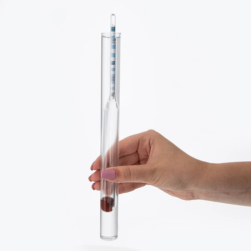 The alcoholometer, recision, glass - 7 ['alcohol meter', ' hydrometer for measuring alcohol', ' alcohol indicator', ' for distillates', ' for vodka']