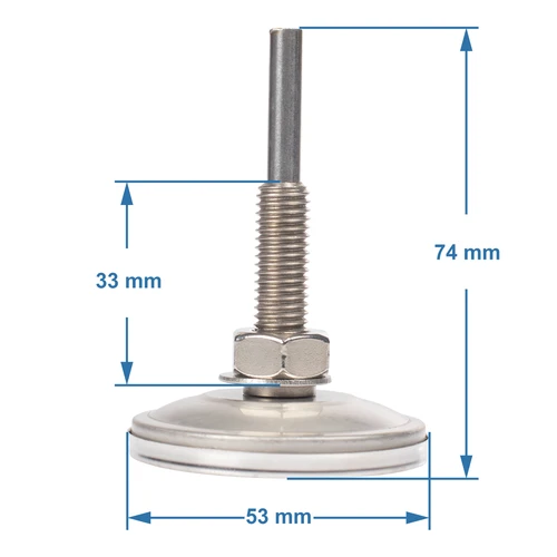 Thermometer for BBQ smoker  (0°C to +250°C) 6,0cm - 5 ['temperature of smoking', ' for smoking', ' thermometer for grill', ' for grilling', ' thermometer for smoking', ' smoking thermometer', ' smoker thermometer']