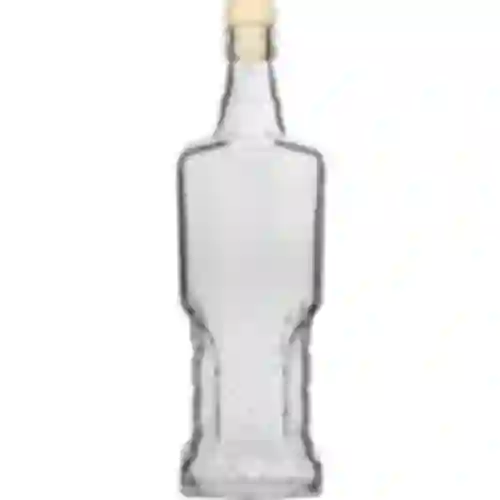 0,5 L Kredensowa glass bottle with cork