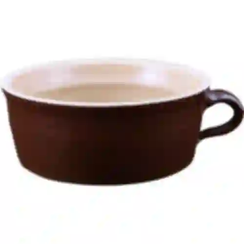 0,5 L Stoneware / ceramic crock lard pot without lid