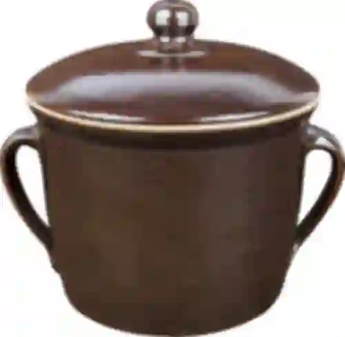 1,8l Stoneware / crock pot with lid