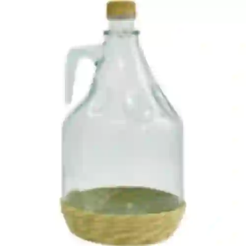 3l wicker wrapped carboy / gallon with screw cap "Dama"