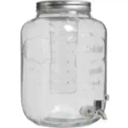 "7,6l glass jar with tap ""Citronade"""