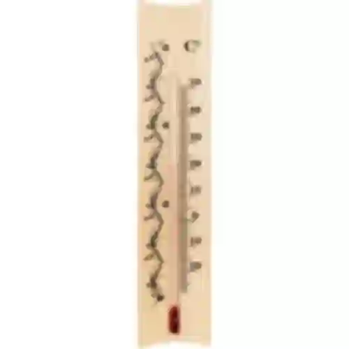 A room thermometer with a pattern (-20°C to +50°C) 18cm