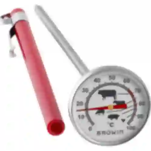 Cooking thermometer with a pattern (0°C to +100°C) 12,5cm