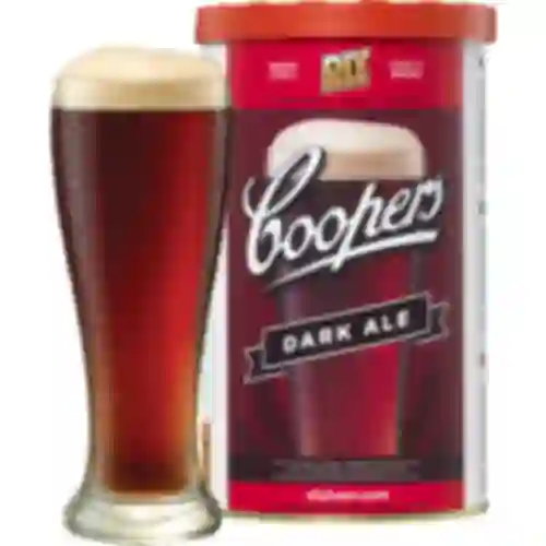 Dark Ale Coopers beer concentrate 1,7kg for 23l of beer