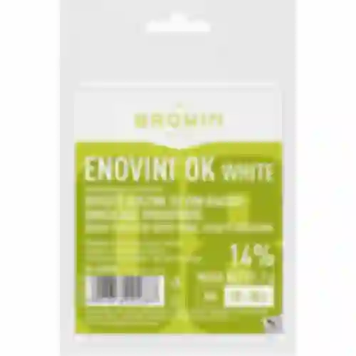 Enovini® OK WHITE yeast - acidity reducing, 7 g