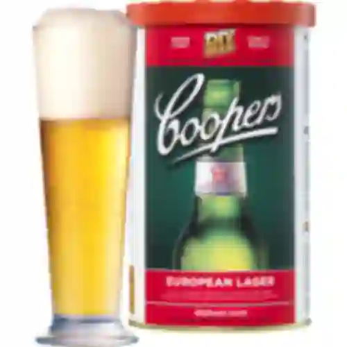 European Lager Coopers beer concentrate 1,7kg for 23l of beer