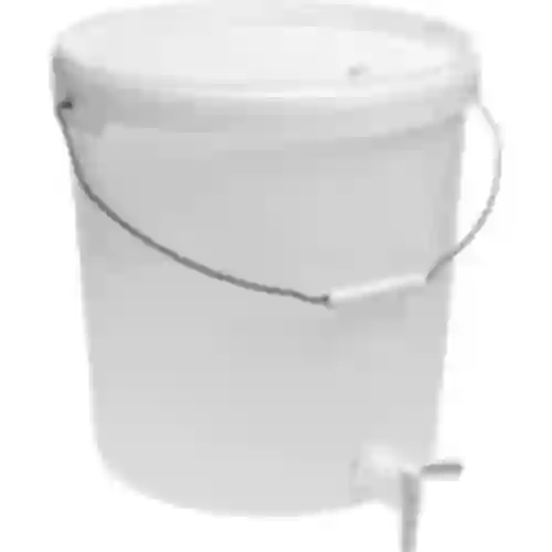 Fermentation container with a tap and a lid, 20 L