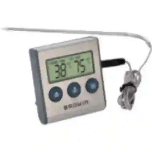 Food thermometer with probe (0°C to 250°C)