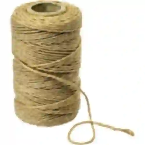 Grey cotton twine/string for meat tying (240°C) 75 m