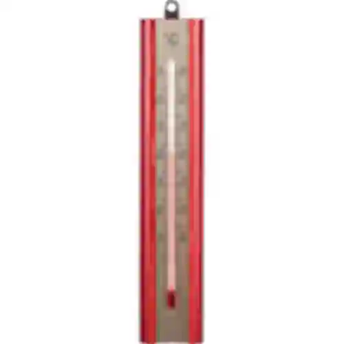 Indoor thermometer with a golden scale (-40°C to +50°C) 16cm mix
