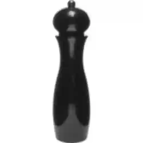 Manual salt and pepper grinder, 21 cm, black