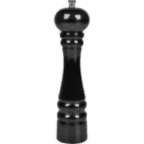 Manual salt and pepper grinder, 24 cm, black