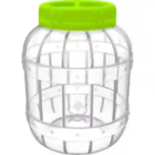 Multifunctional, unbreakable jar, 3 L