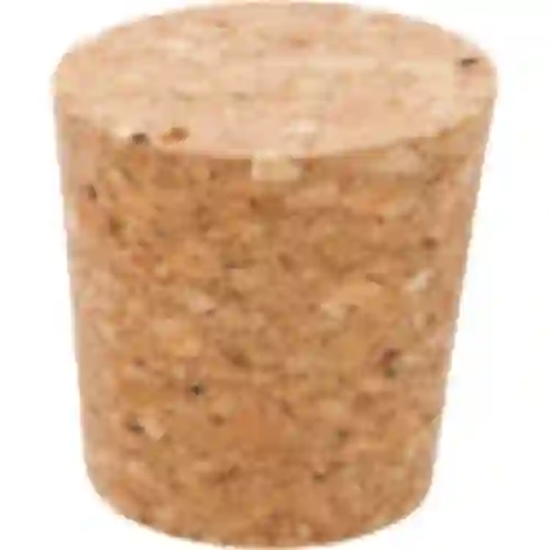 Natural tapered cork Ø33/40mm , agglomerate 