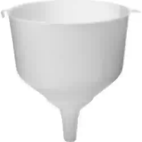 Plastic funnel Ø25 for demijohns, high edge