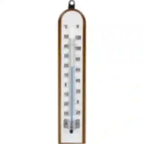 Room thermometer with white scale (-30°C to +50°C) 20cm