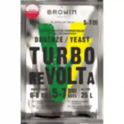 Turbo ReVOLTa yeast 5-7 days
